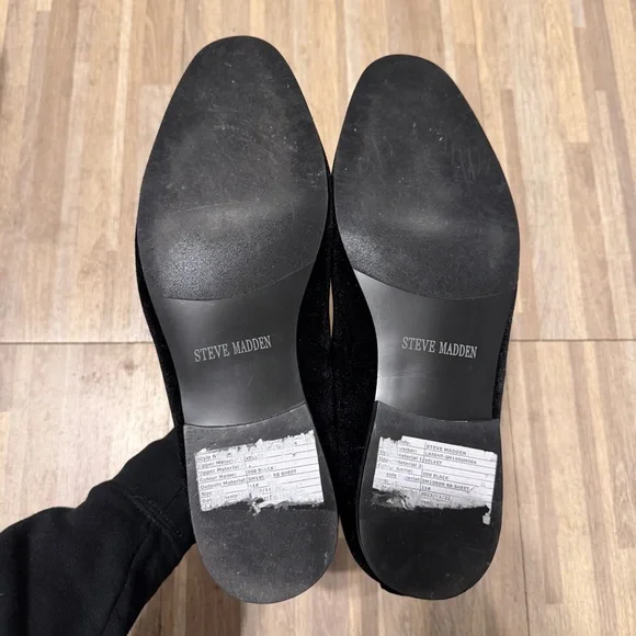Steve Madden LAIGHT men’s velvet dress shoes, size 11 - Picture 8 of 8